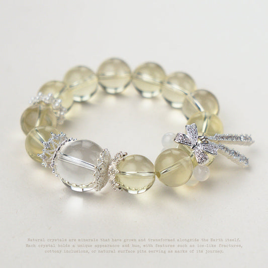 Tied in Light Crystal Bracelet