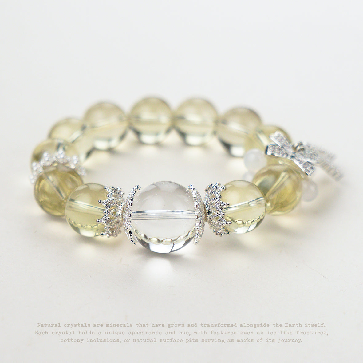 Tied in Light Crystal Bracelet
