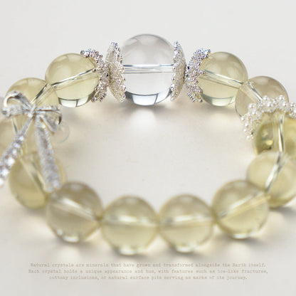 Tied in Light Crystal Bracelet