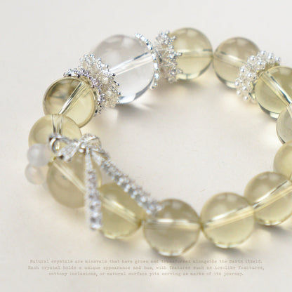 Tied in Light Crystal Bracelet