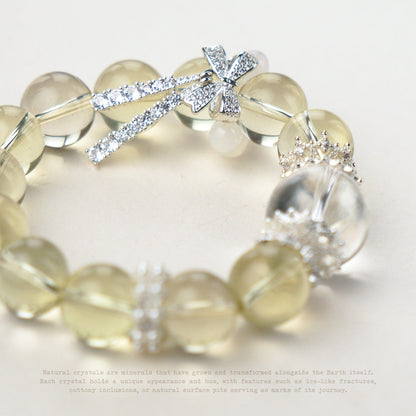 Tied in Light Crystal Bracelet