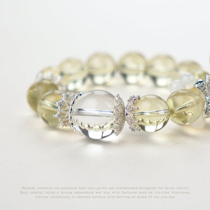 Tied in Light Crystal Bracelet
