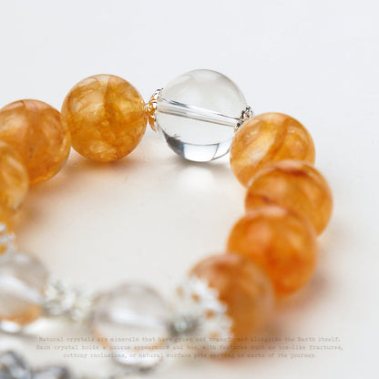 Violet Wish Crystal Bracelet