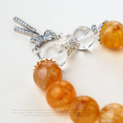 Violet Wish Crystal Bracelet