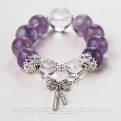Violet Wish Crystal Bracelet