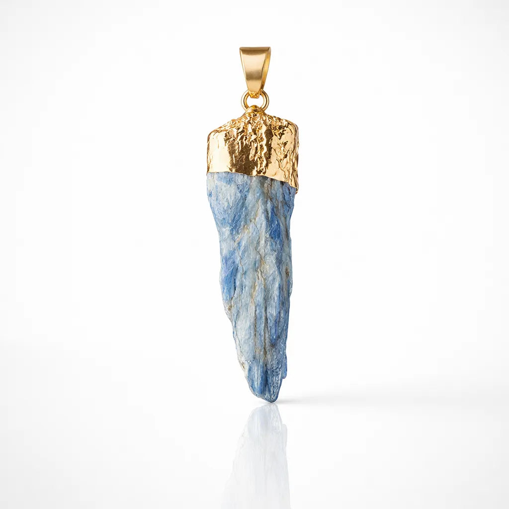 Mystical Blue Kyanite Pendant — Align, Express & Inspire by Worn Within