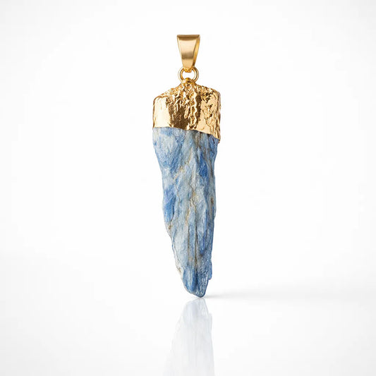 Mystical Blue Kyanite Pendant — Align, Express & Inspire by Worn Within