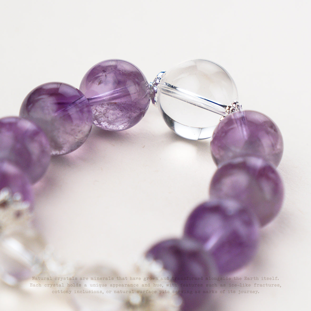 Violet Wish Crystal Bracelet