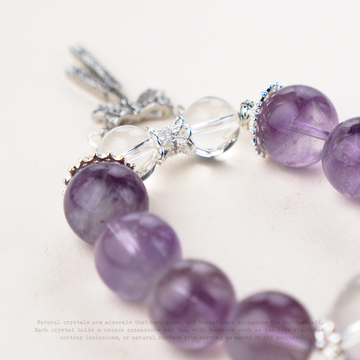Violet Wish Crystal Bracelet