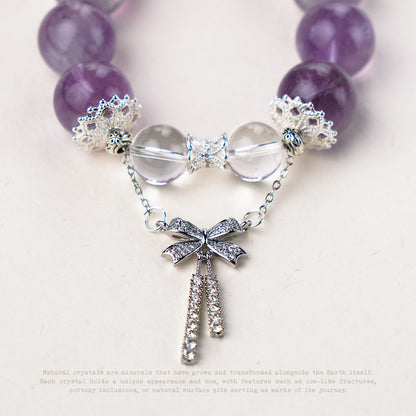 Violet Wish Crystal Bracelet