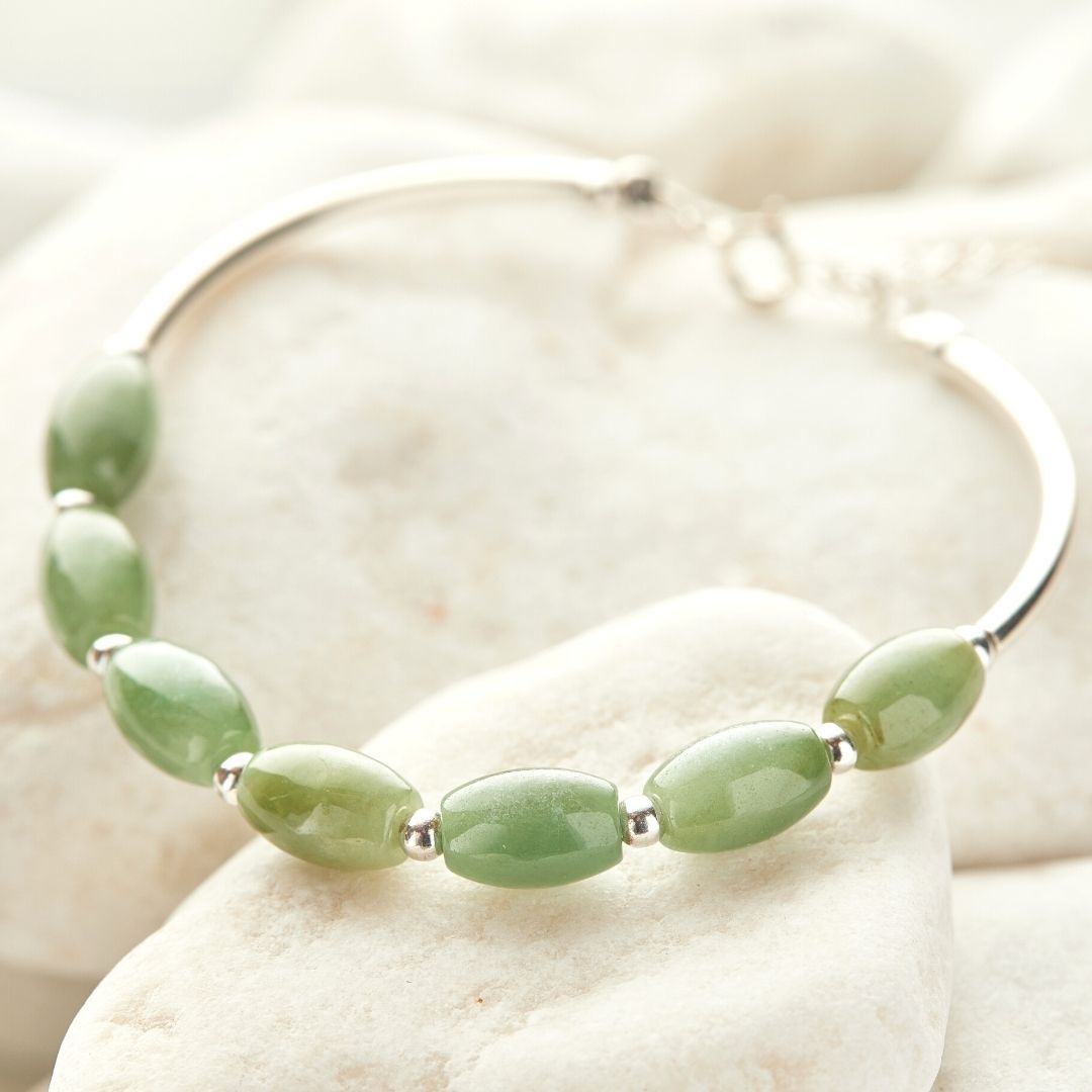 Lucky Waterdrop Silver Bracelet by Worn Within