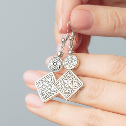 Oriental Dangle Earrings