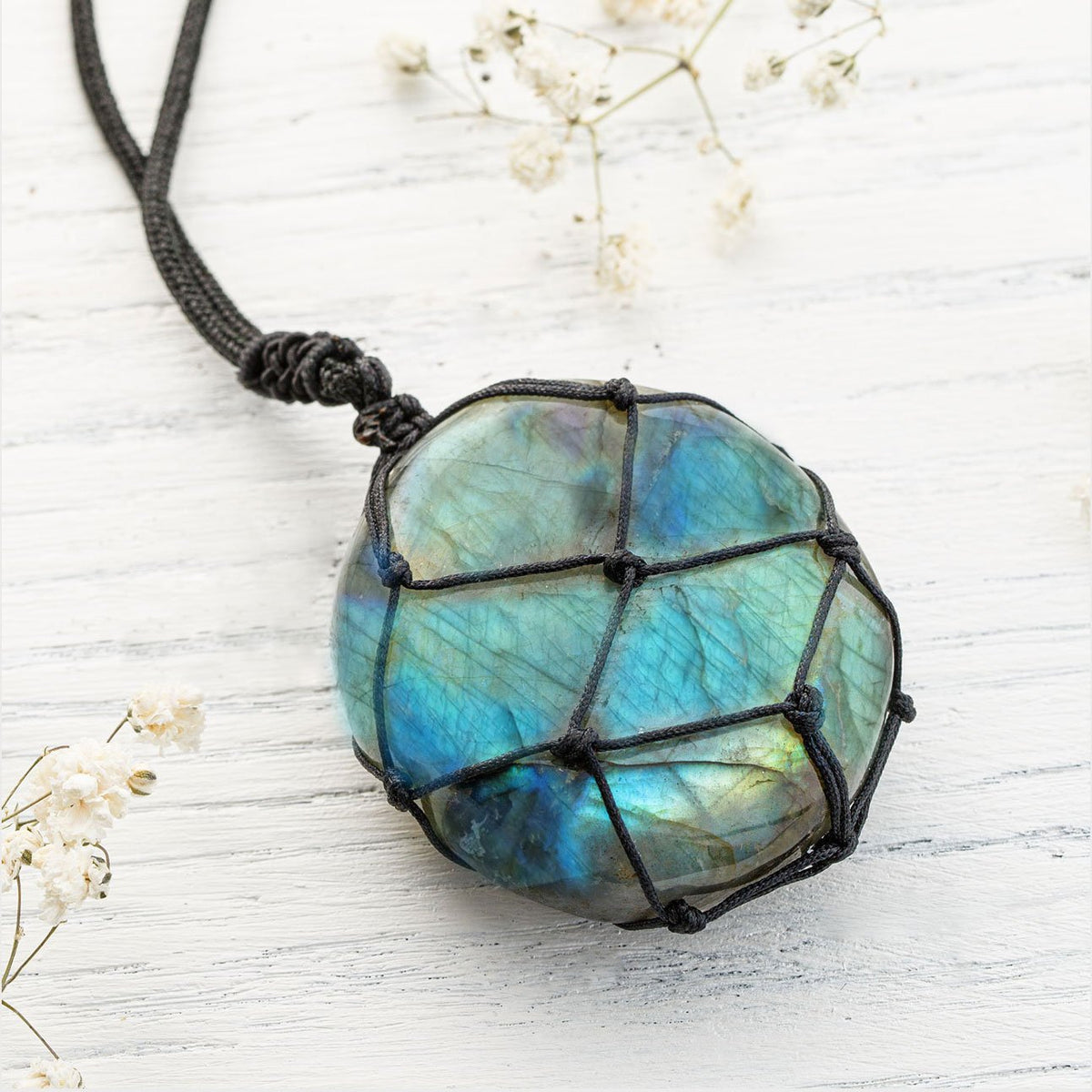 Dragon's Heart Labradorite Necklace
