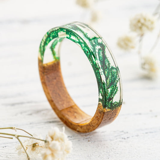 Forest Soul Resin Ring by Worn Within