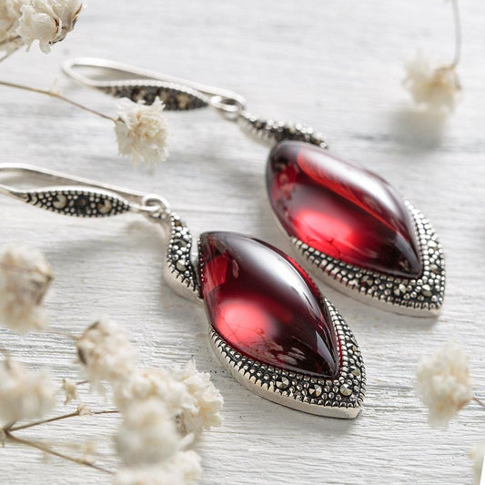 Silver Feminine Charm Earrings by Worn Within