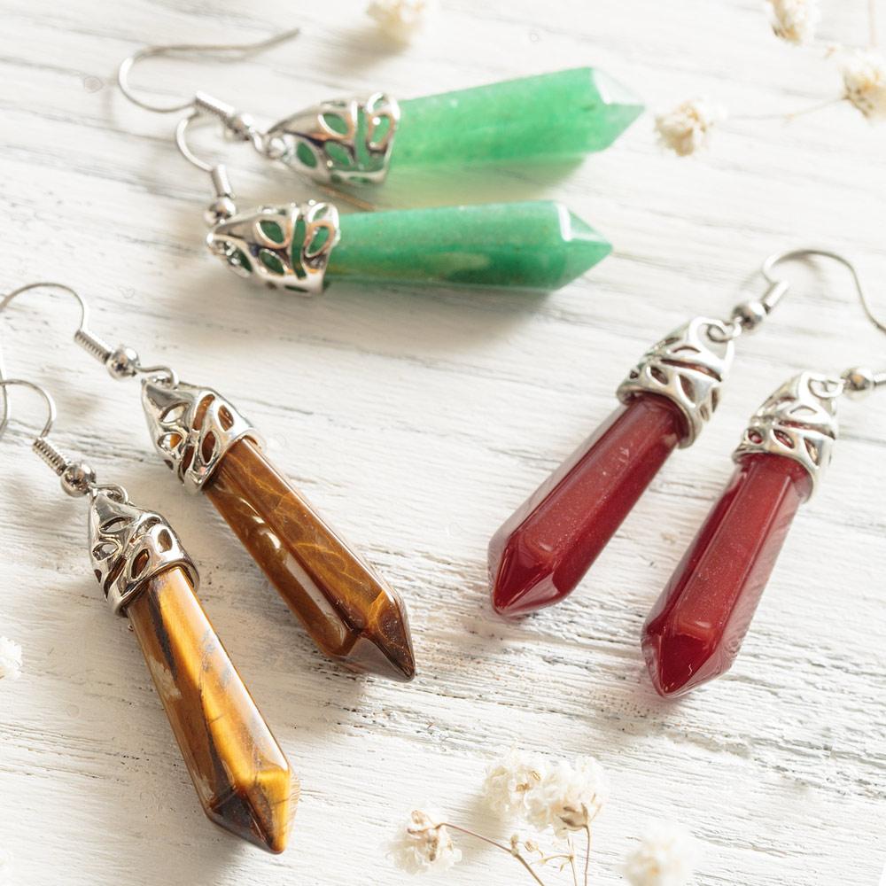 Hexagonal Harmony Earrings by Worn Within