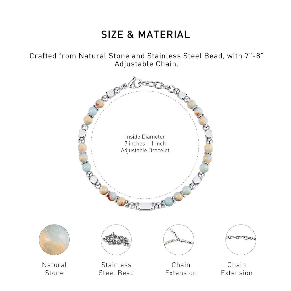 Agalmatolite Energy Bracelets