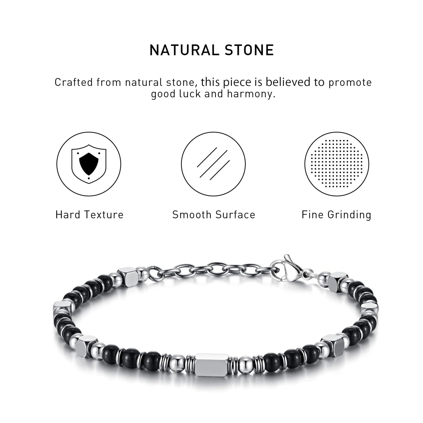 Black Obsidian Energy Bracelets
