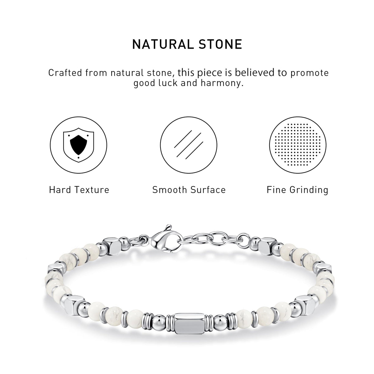 Magnesite Energy Bracelets
