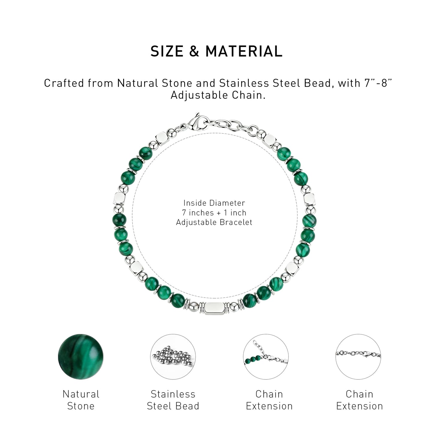 Malachite Energy Bracelets