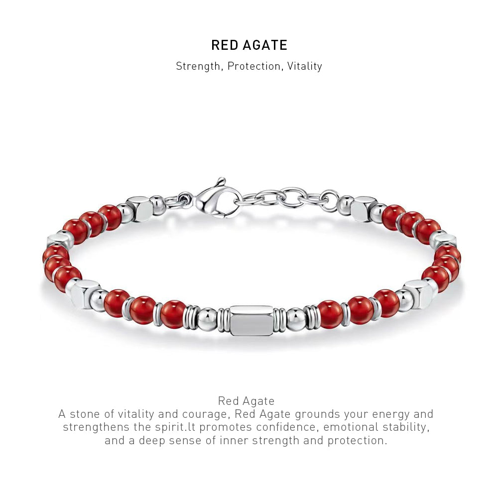 Red Agate Energy Bracelets
