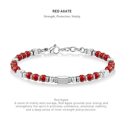 Red Agate Energy Bracelets