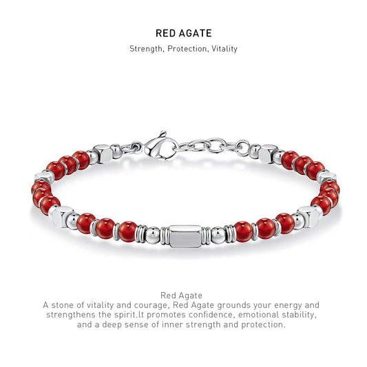 Red Agate Energy Bracelets