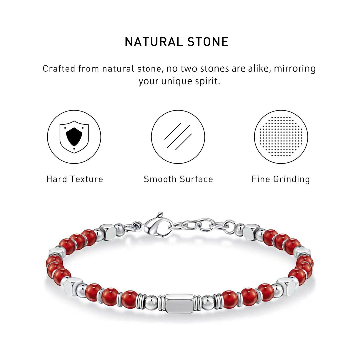 Red Agate Energy Bracelets