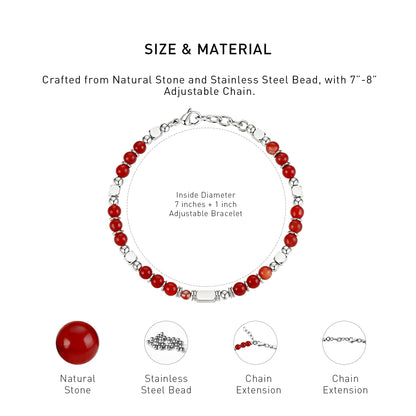 Red Agate Energy Bracelets