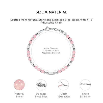 Rose Quartz Energy Bracelets