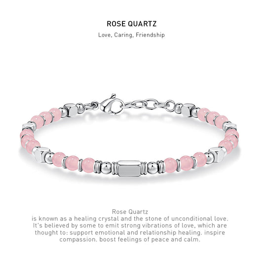 Rose Quartz Energy Bracelets