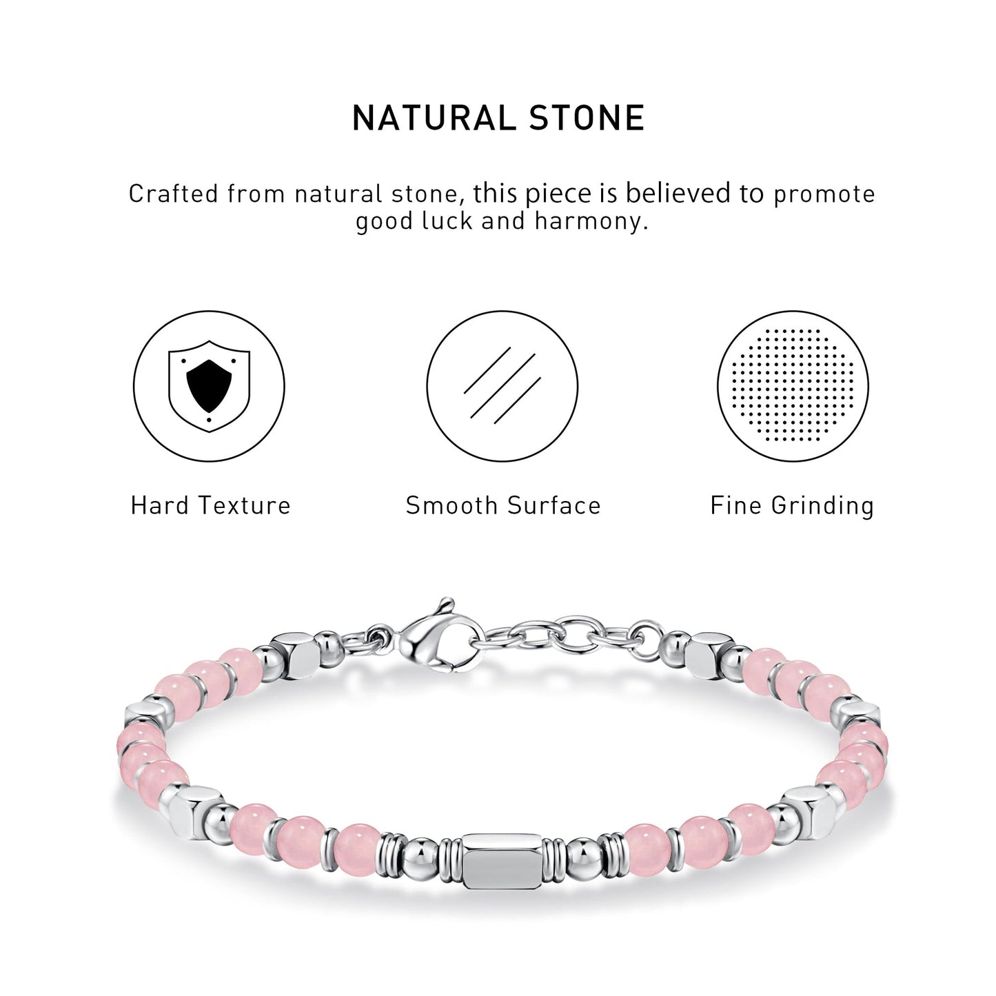 Rose Quartz Energy Bracelets