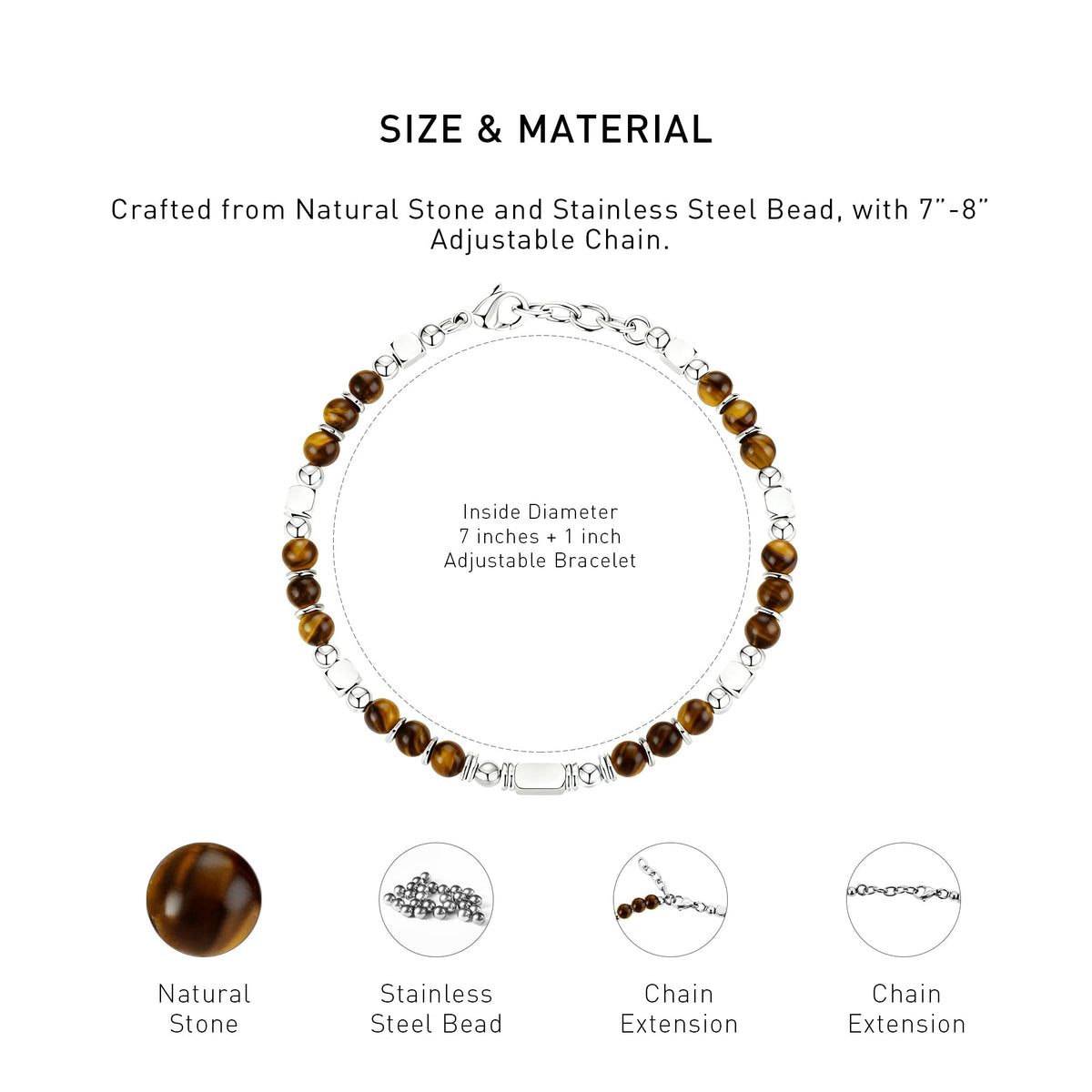 Tiger's Eye Energy Bracelets