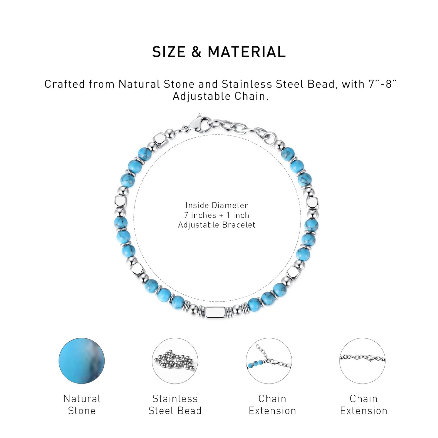 Turquoise Energy Bracelets