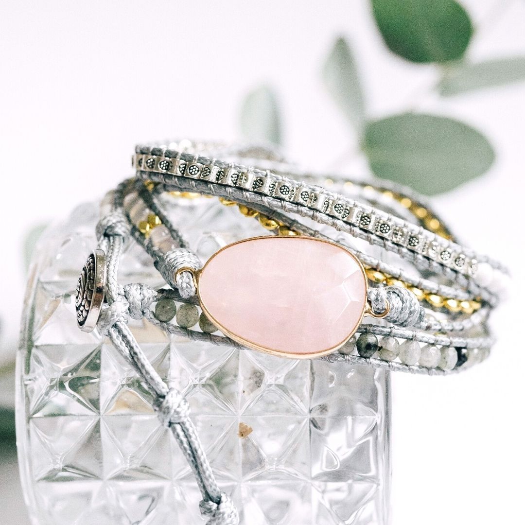 Rose Quartz Bracelet – Stone of Unconditional Love