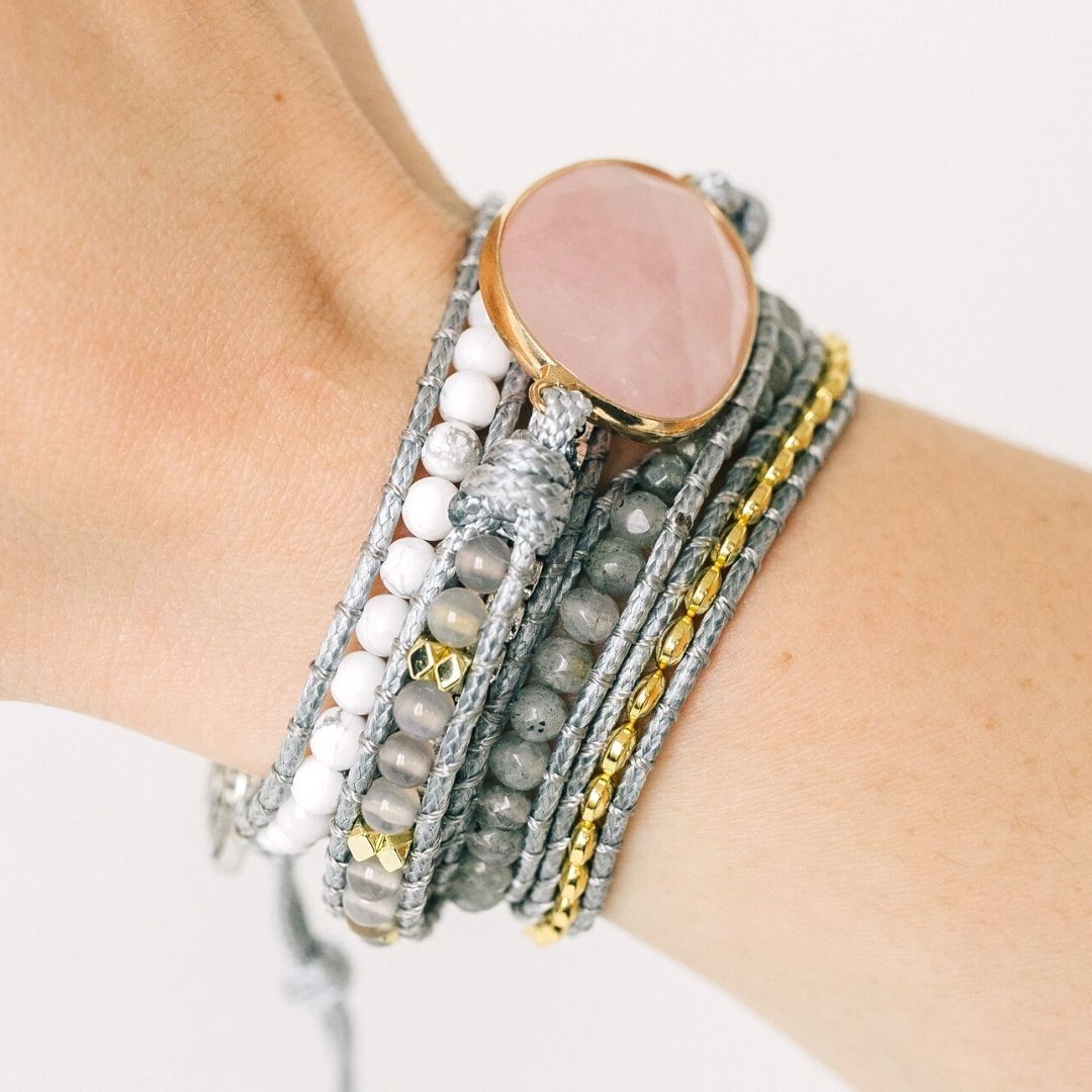 Rose Quartz Bracelet – Stone of Unconditional Love
