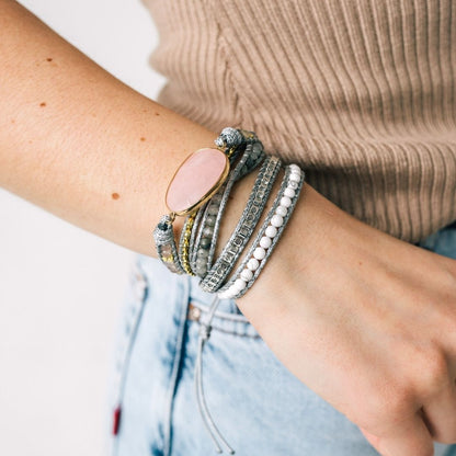 Rose Quartz Bracelet – Stone of Unconditional Love