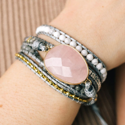Rose Quartz Bracelet – Stone of Unconditional Love