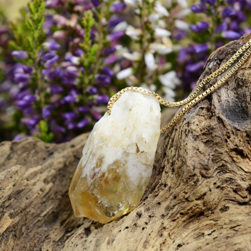 Crystal Protection Necklace -  Energy Protection You Can Wear