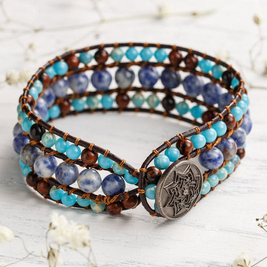 Earth & Sky Mandala Bracelet by Worn Within