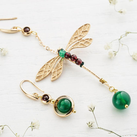 Vintage Dragonfly Earrings by Worn Within