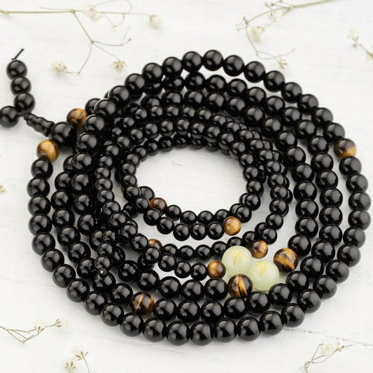 Glow in the Dark Dragon Mala by Worn Within