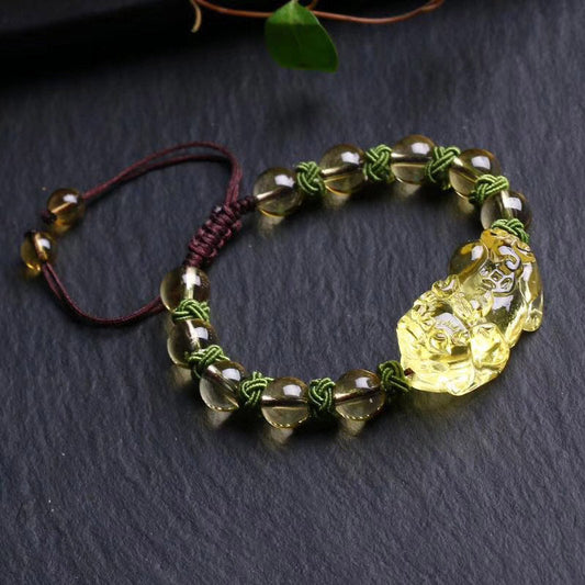 Citrine Pixiu 8–10mm Bracelet by Worn Within