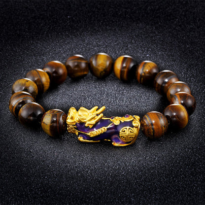 Tibetan Handcrafted Tiger's Eye Bracelet
