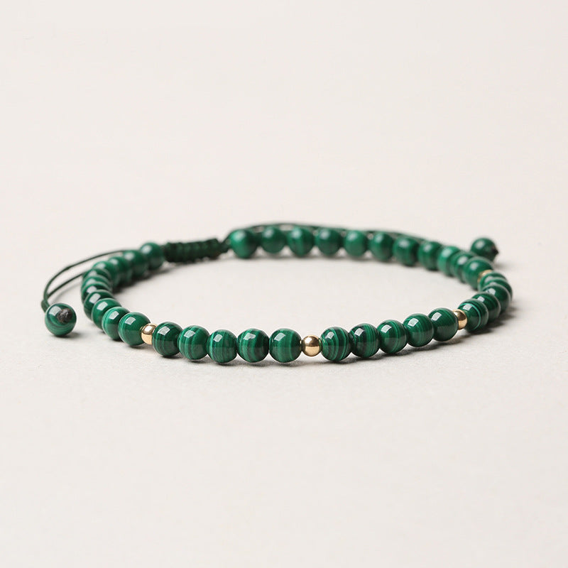 Malachite String Bracelet