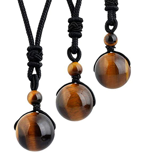 Tibetan Tiger's Eye Jewelry Set