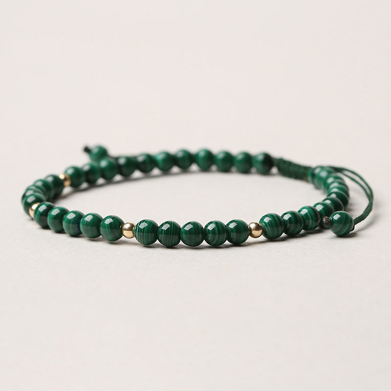 Malachite String Bracelet