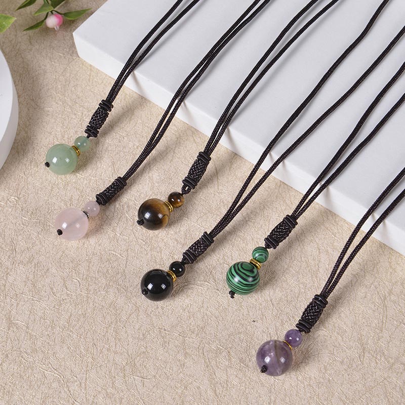 Tibetan Mixed Crystal Bead Necklace