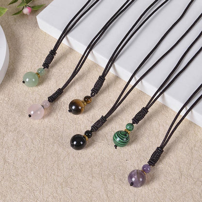 Tibetan Mixed Crystal Bead Necklace