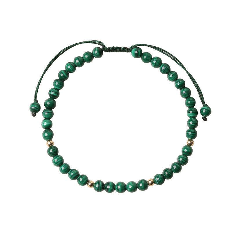 Malachite String Bracelet